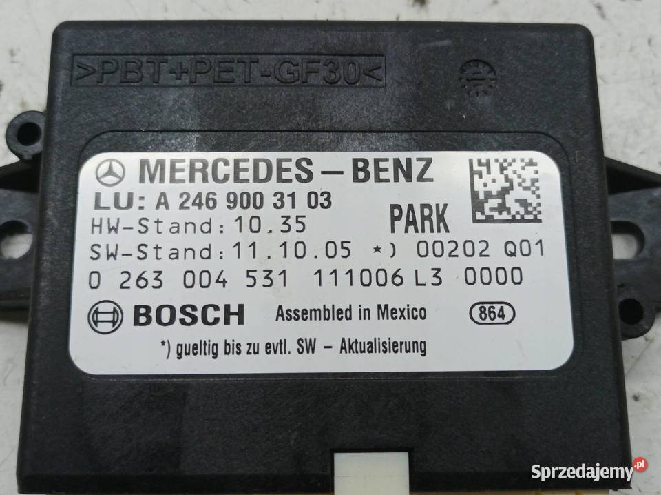 MODUŁ PARKOWANIA PDC A2469003103 0263004531 sprzedam