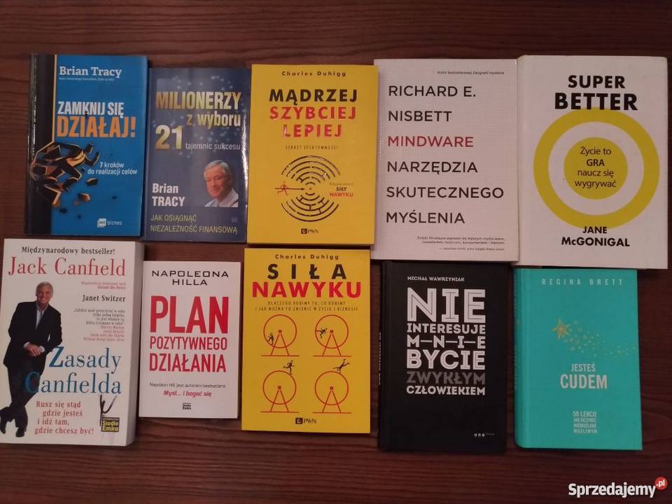 Pakiet 58 książek Rozwój osob Psychologia Kraków sprzedam