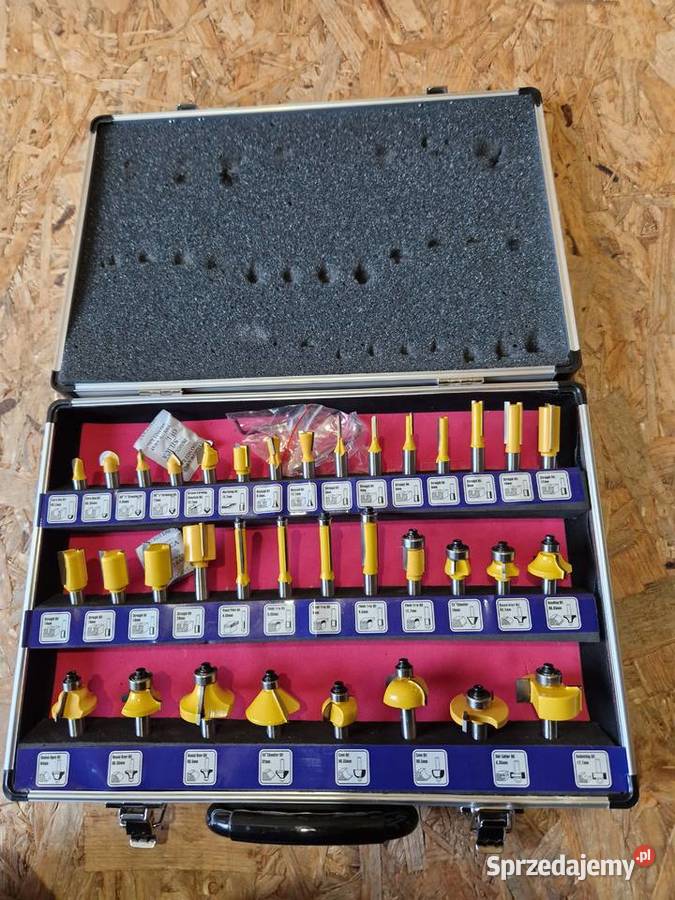 FREZY KSZTAŁTOWE DO DREWNA 35 el FREZ DO wielkopolskie Głogowa sprzedam