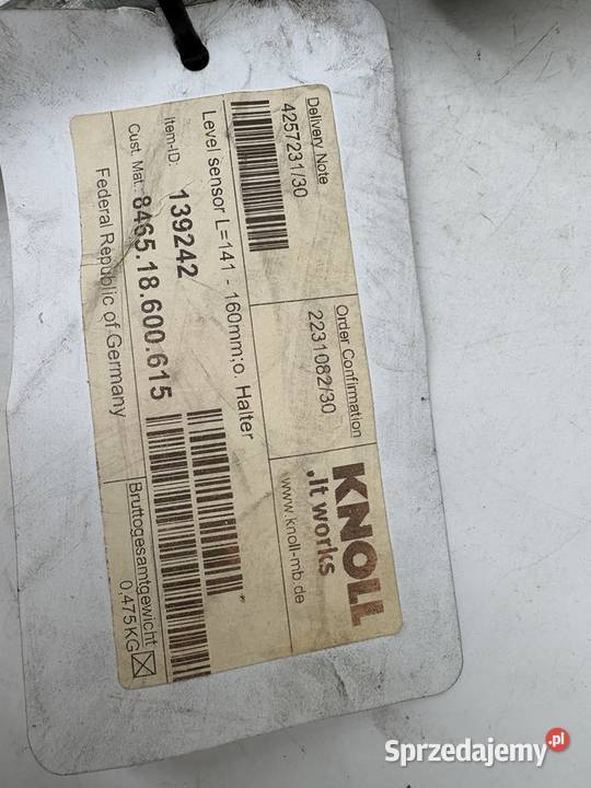 Knoll 139242 Level sensor Warszawa