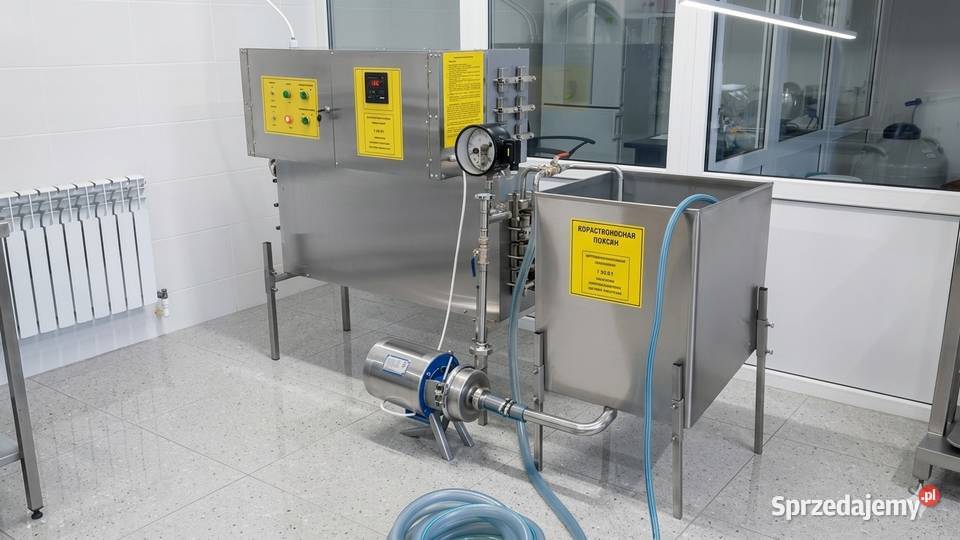 Przemysłowe pasteryzotory przepływowe rurowe