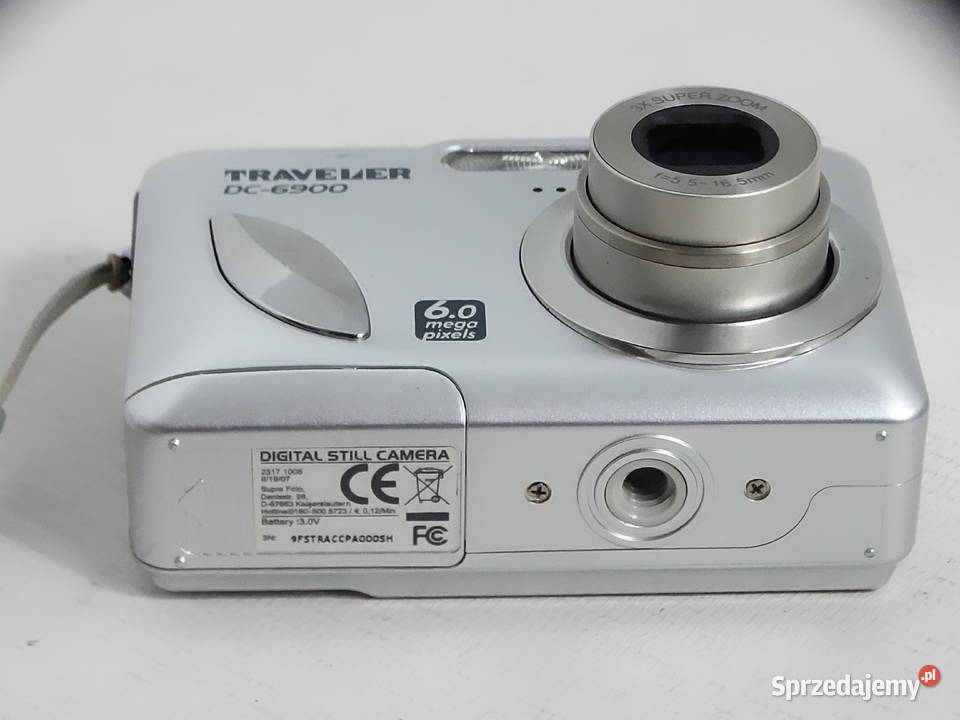 Retro Digicam Traveler DC6900 60 Mpix Sprwany Aparaty Biłgoraj