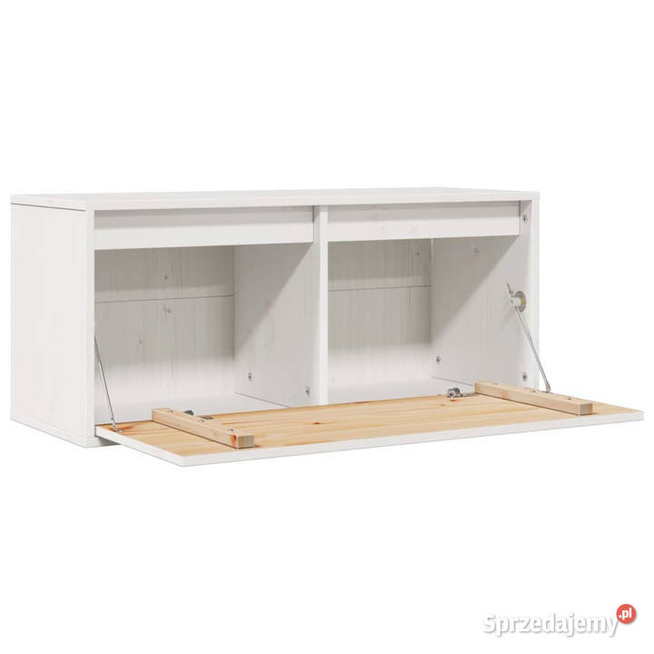 Szafka ścienna biała 80x30x35 lite drewno Warszawa