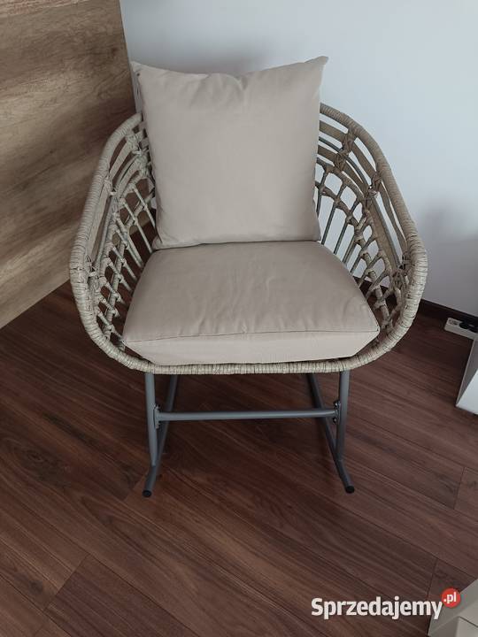 Fotel bujany ratanowy śląskie Imielin