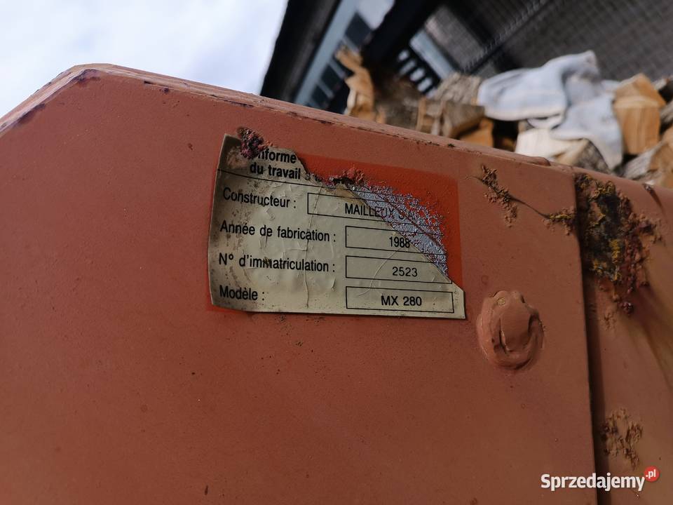Ładowacz Czołowy Tur Mailleux MX 280 lubelskie Ryki sprzedam