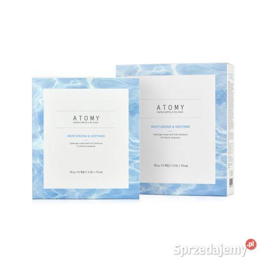 Maseczka ujedrniająca Atomy zestaw 10