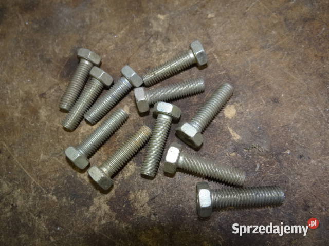 śruby ESKA 8 mm 10 sztuk org DDR Żary