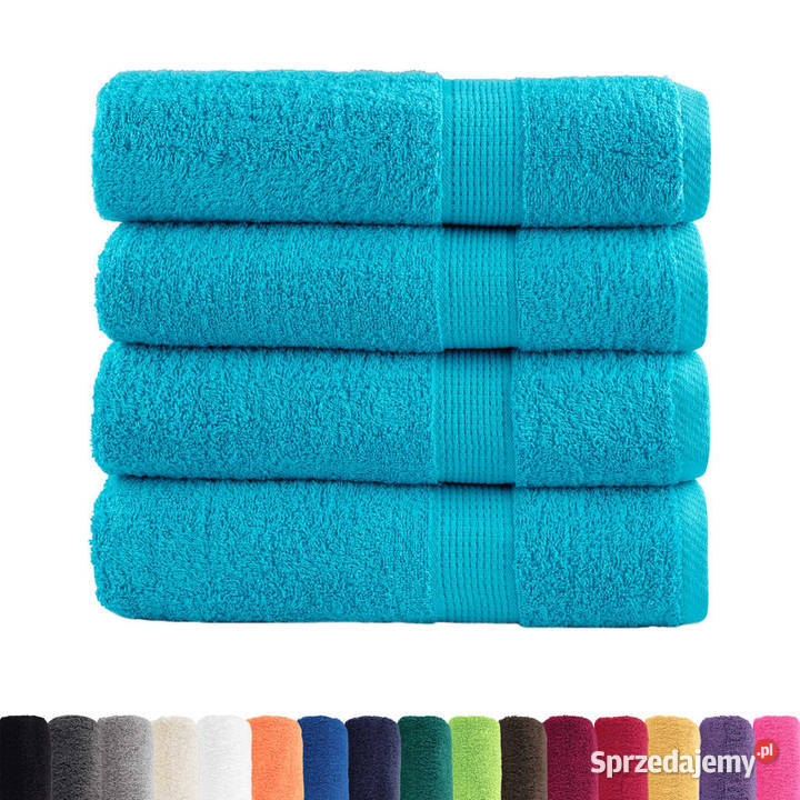 Ręczniki premium SOLUND 4 turkusowe 70x140 600 g Warszawa