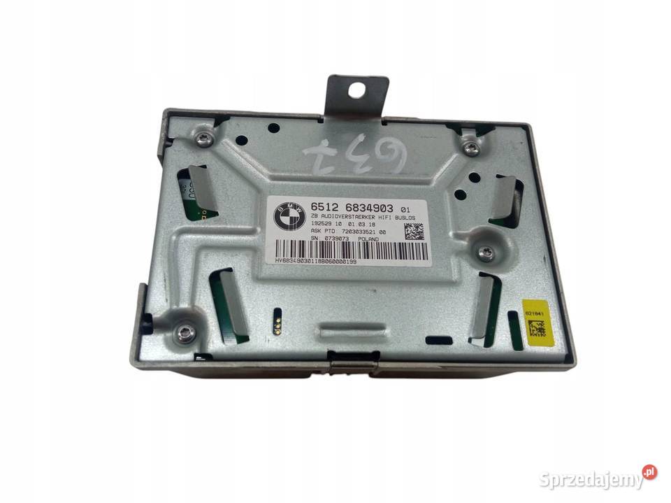 MODUŁ WZMACNIACZ HIFI 6834903 Bmw Seria 5 VII Komputery