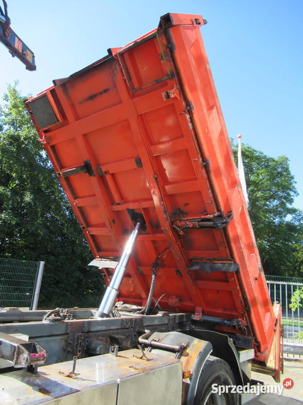 Wywrotka 4x4 z dwigiem Scania mazowieckie Warszawa