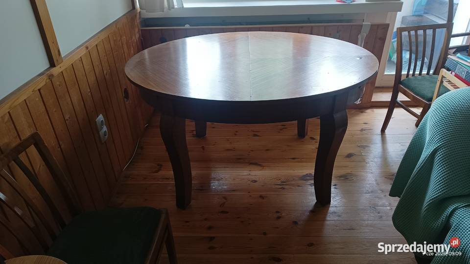 Stół dębowy antyk prod 1905 rozkładany Sosnowiec