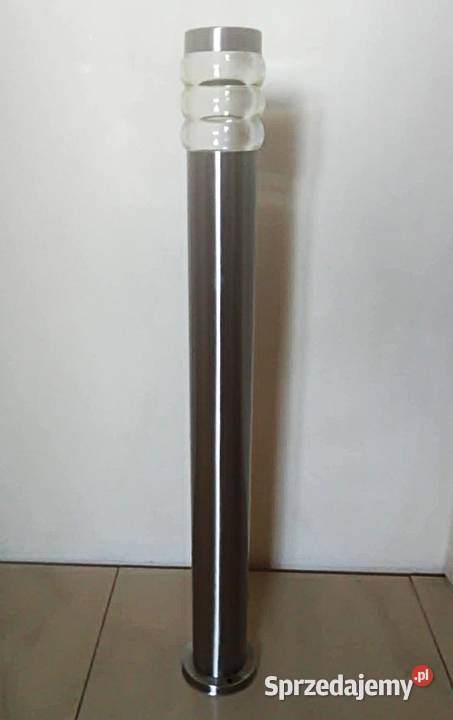Lampa ogrodowa stojąca Ozdobny okrągły słupek Rewal