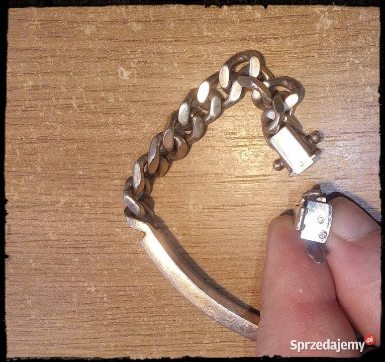 Srebrna bransoletka Warszawa sprzedam