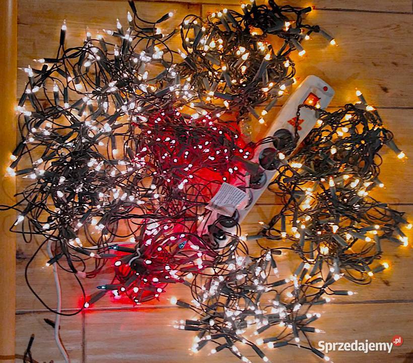 stare lampki choinkowe Bukowno