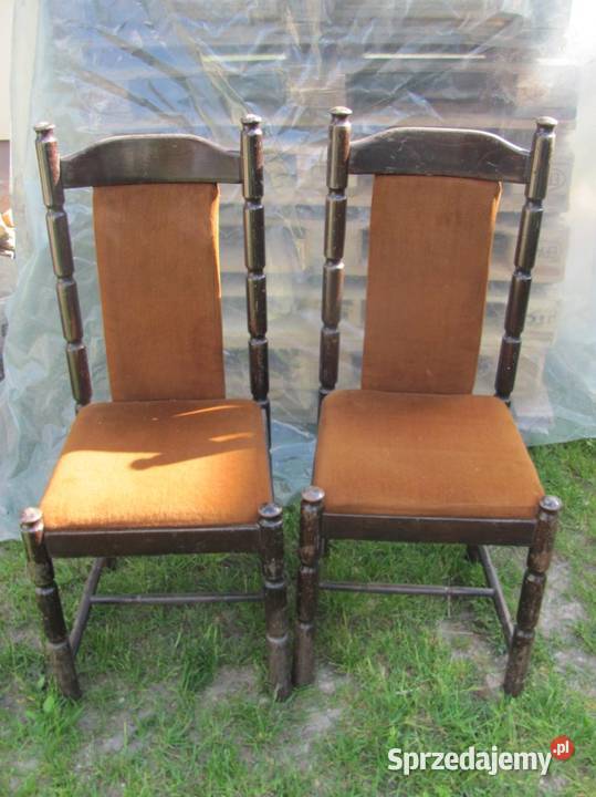 krzesło krzesła lite drewno do renowacji tron
