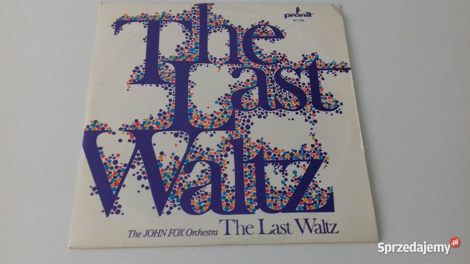 Winyl The Last Waltz The John Fox Orchestra 1 płyta