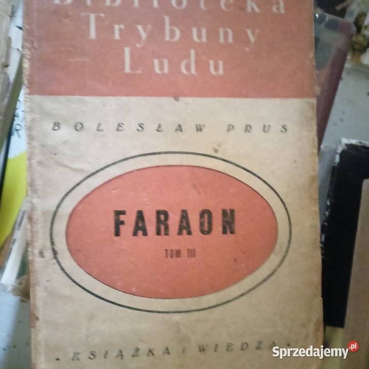 Faraon Prusa książki wysyłka Trójmiasto szkolne Gdańsk
