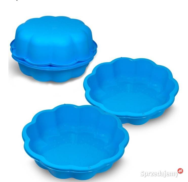 Duża piaskownica zamykana z pokrywąbasen 2w1 Lublin