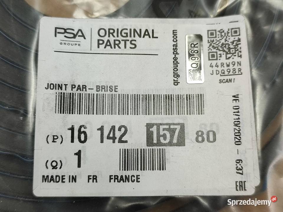 USZCZELKA DOLNA SZYBY CZOŁOWEJ CITROEN C1 sprzedam