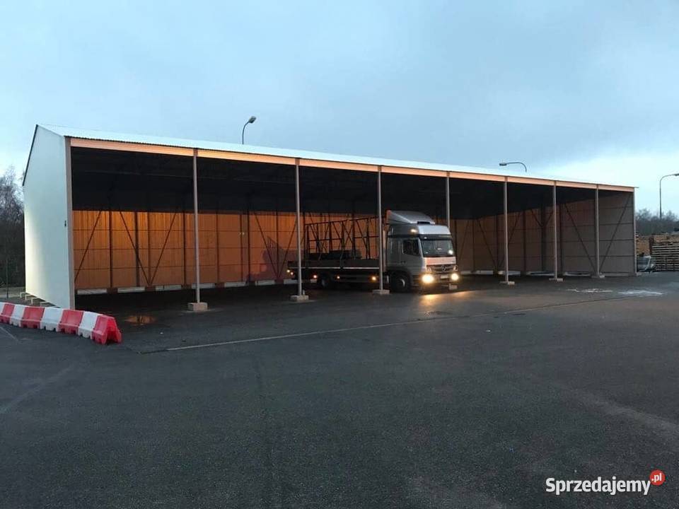 Blaszana hala 3213m biała sprzedam