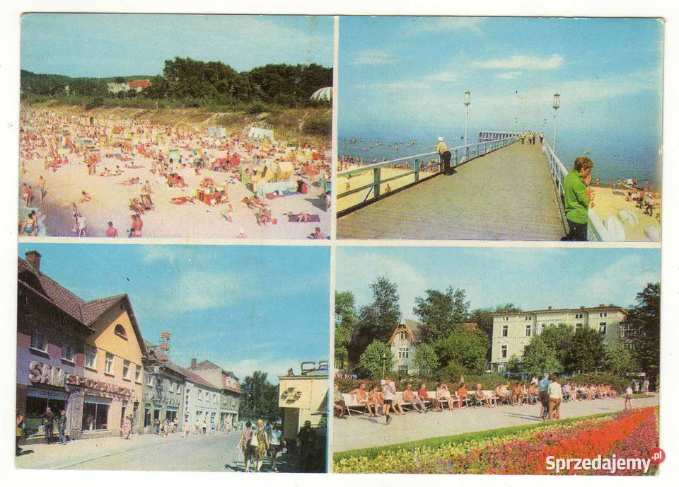 MIĘDZYZDROJE POCZTÓWKA WIELOWIDOKOWA 3 Pocztówki i karty telefoniczne Krynki