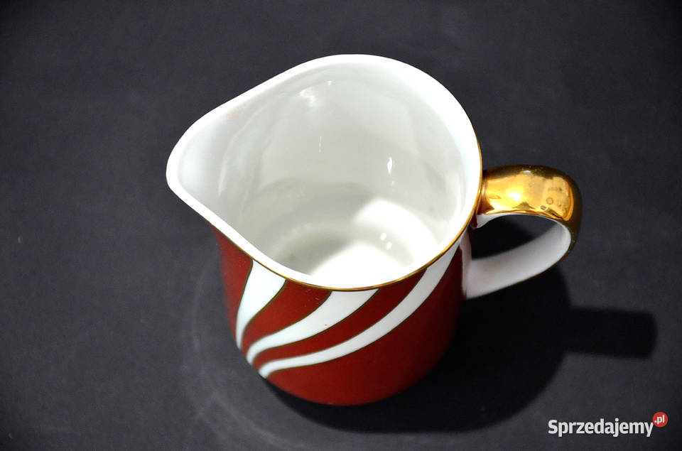 Porcelana Ćmielów mlecznik London brązowy z Porcelana i szkło wielkopolskie Środa Wielkopolska sprzedam