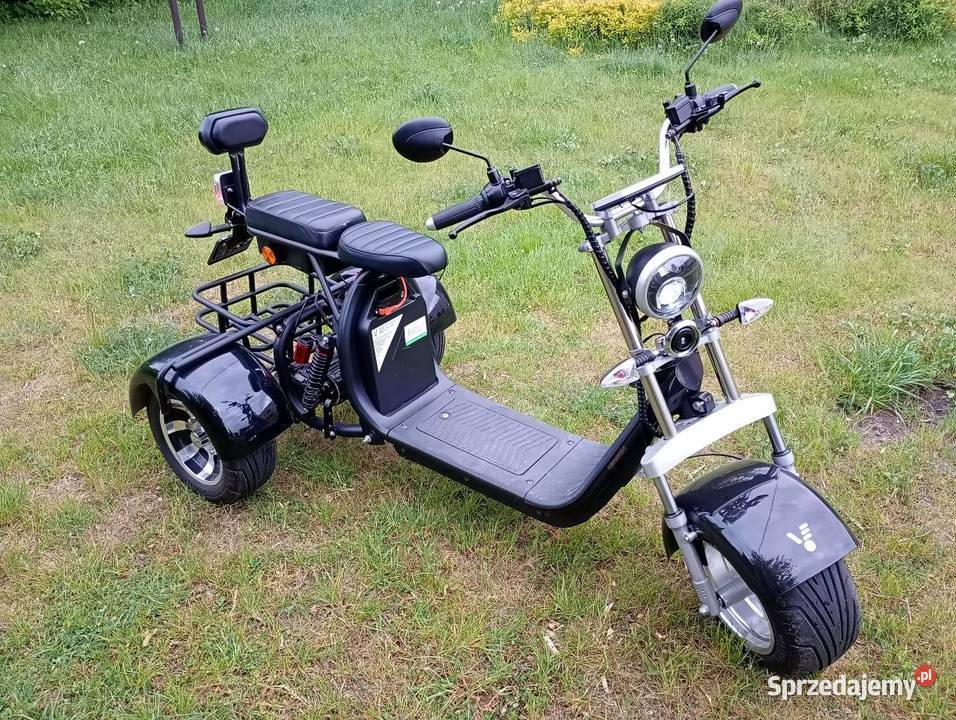 Skuter elektryczny trójkołowy śląskie Częstochowa sprzedam