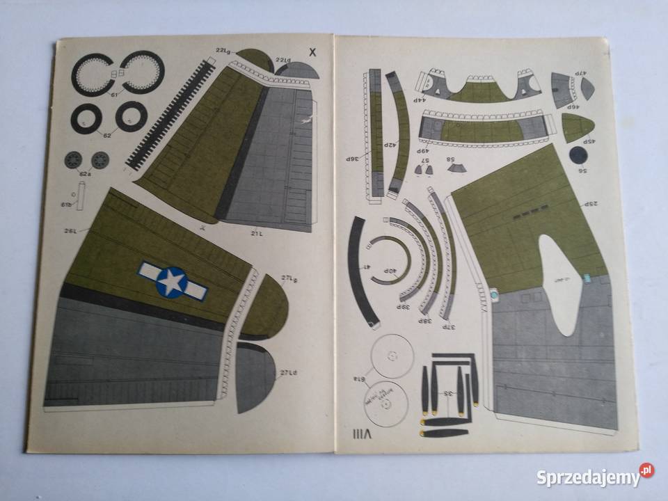 Mały Modelarz 561991 Samolot bombowy Boeing17G śląskie Dąbrowa Górnicza sprzedam