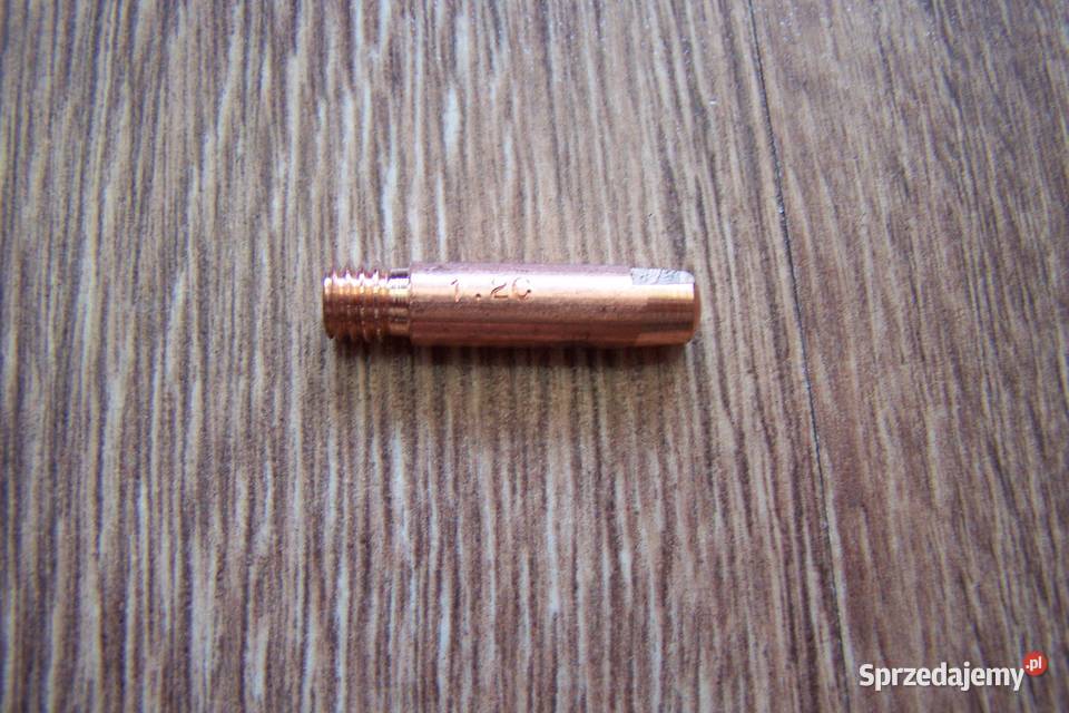 Końcówki prądowe CuCrZr M8 x 35 mm różne rodzaje pomorskie