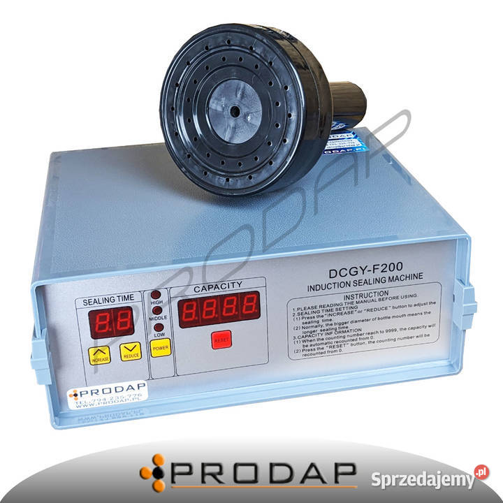 ZGRZEWARKA INDUKCYJNA DYGF200 2080mm do platynek Częstochowa sprzedam