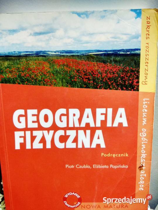 Geografia fizyczna książki outlet używane Warszawa