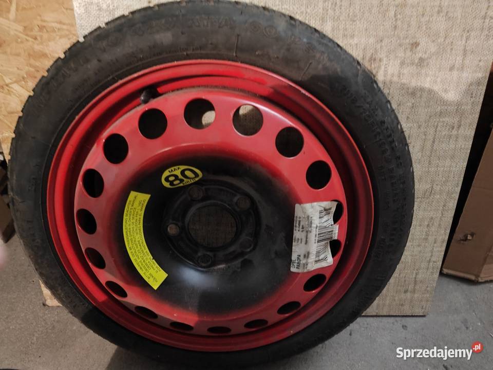 Koło dojazdowe do Opla