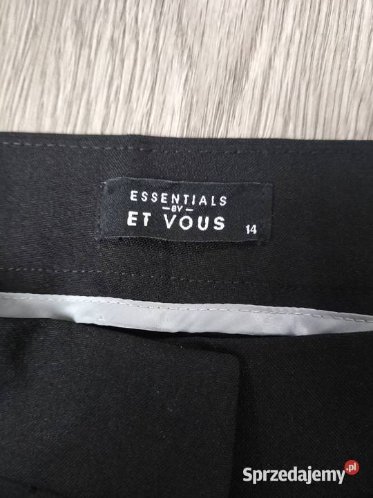 Essentials Spodnie damskie eleganckie w kant Nowe sprzedam