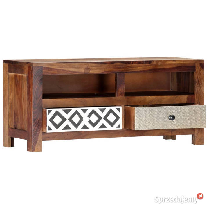 Szafka pod TV 90 x 30 x 40 lite drewno sheesham Warszawa