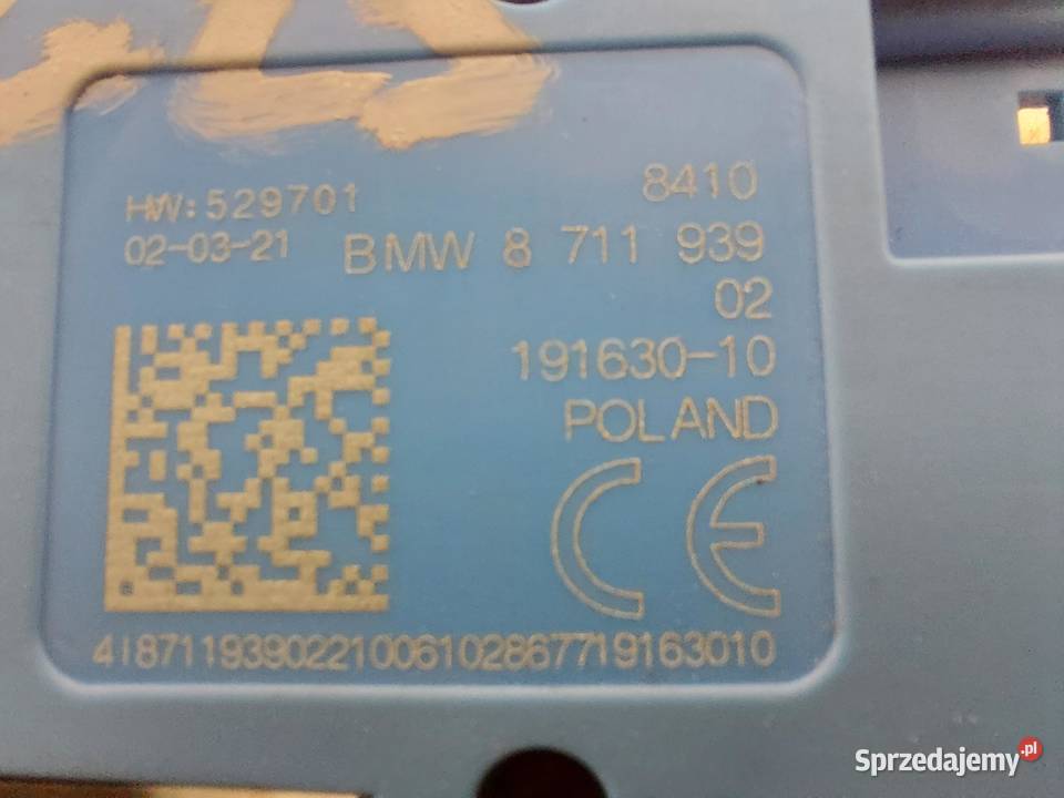 BMW G23 G22 M440i Cabrio Gniazdo złącze port USB Rozdzielacze gniazda zapalniczki