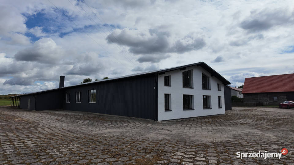 Hala 1200 m Plac 4000 m DK20 Moc 150 kW TIR Trzebiatkowa sprzedam