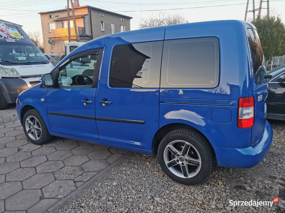 sprzedam vw caddy 16 mpi gaz klima 5 osobowy manualna Bytom