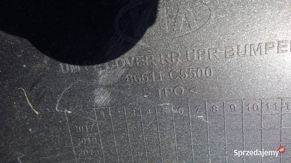 KIA SORENTO III LIFT 18 ZDERZAK TYŁ TYLNY Ruda Śląska