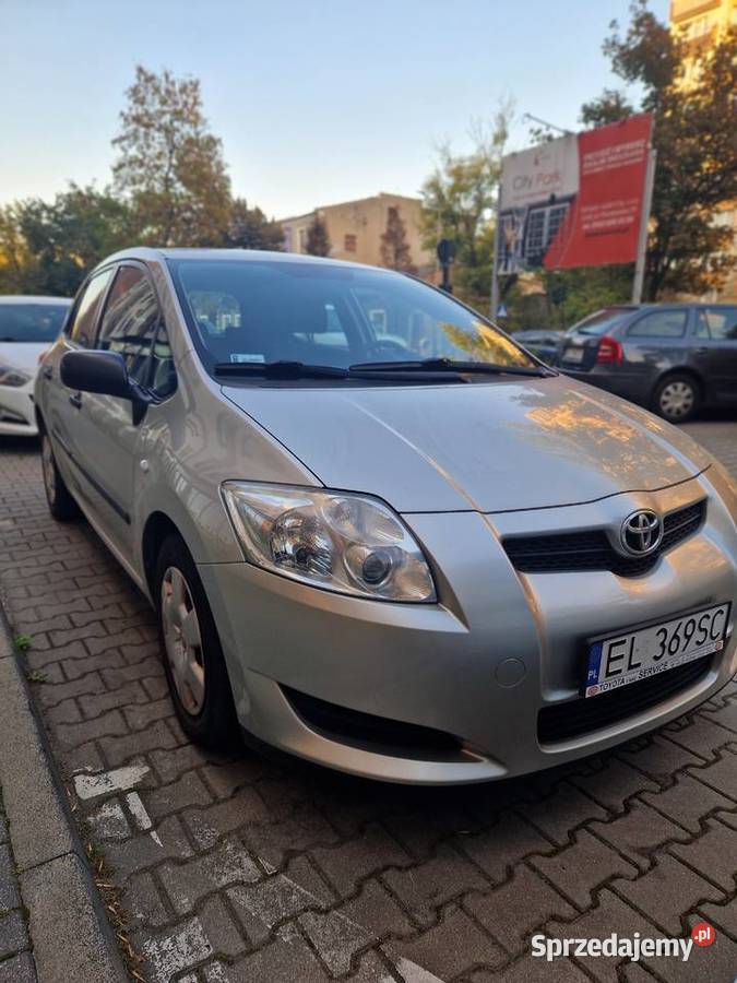Toyota Auris D4D 2008 srebrny metallic 172 isofix sprzedam