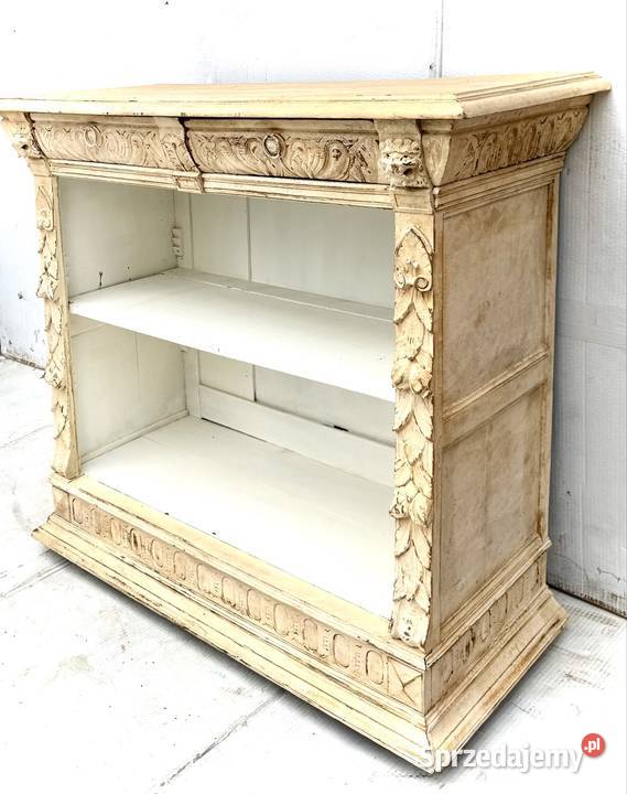 Konsolka vintage shabby chic z dwoma szufladami Przeworsk