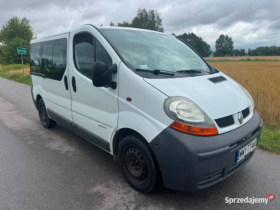 Renault Trafic 19 DCI 2005 nieuszkodzony mazowieckie Wyszków