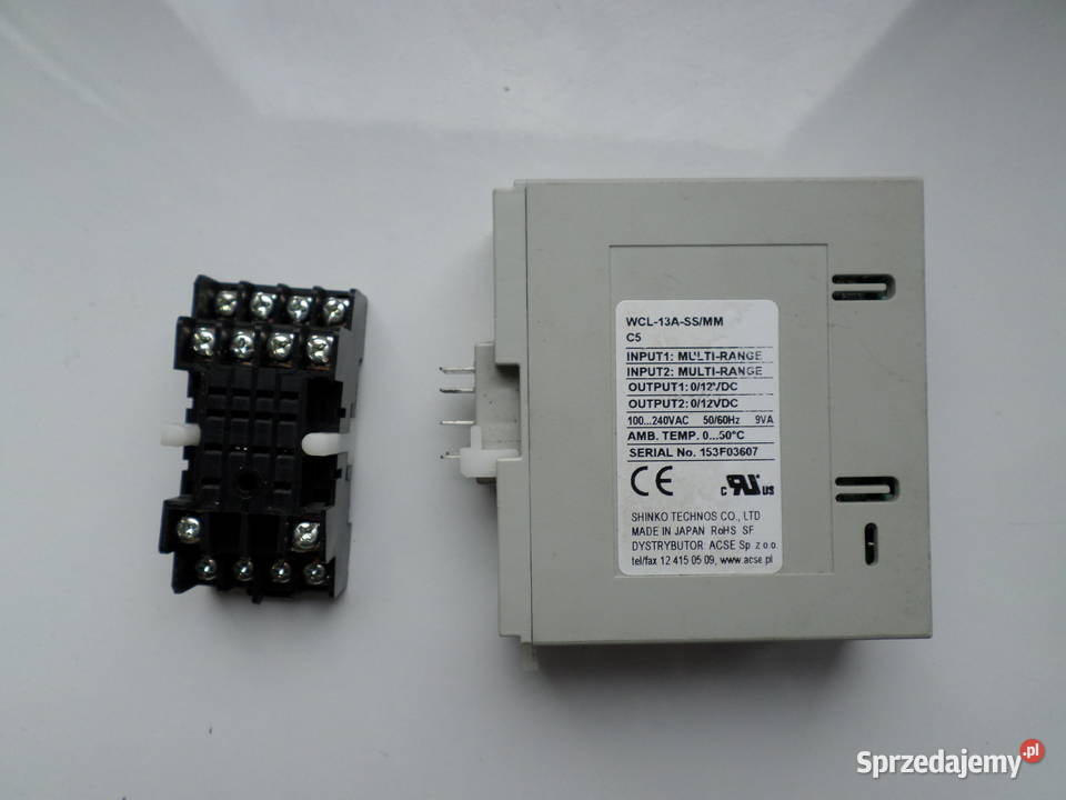 Regulator temperatury i procesu Shinko WCL 13