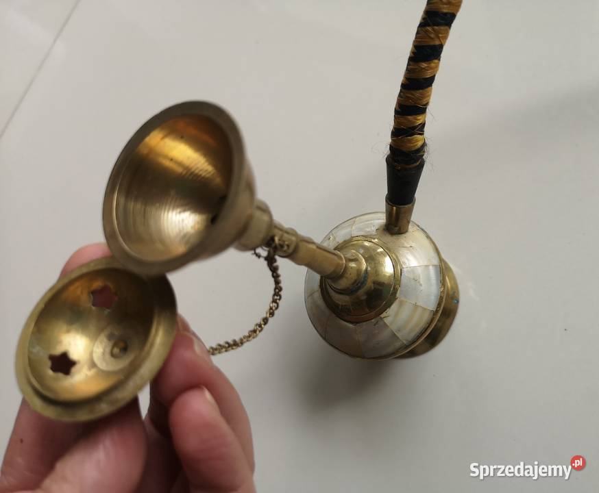 Fajka wodna z mosiądzu vintage Toruń sprzedam