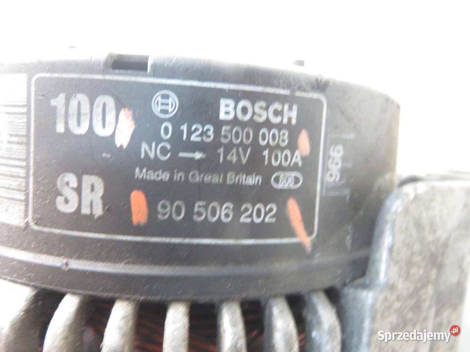 ALTERNATOR VECTRA 20 DTI 16V 0123500008 90506202