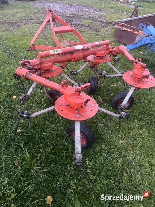 Przewracarka przetrząsacz karuzelowy pająk do