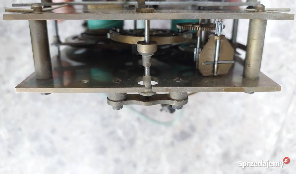 721 Mechanizm starego zegara linkowego żyłkowego Tczew sprzedam