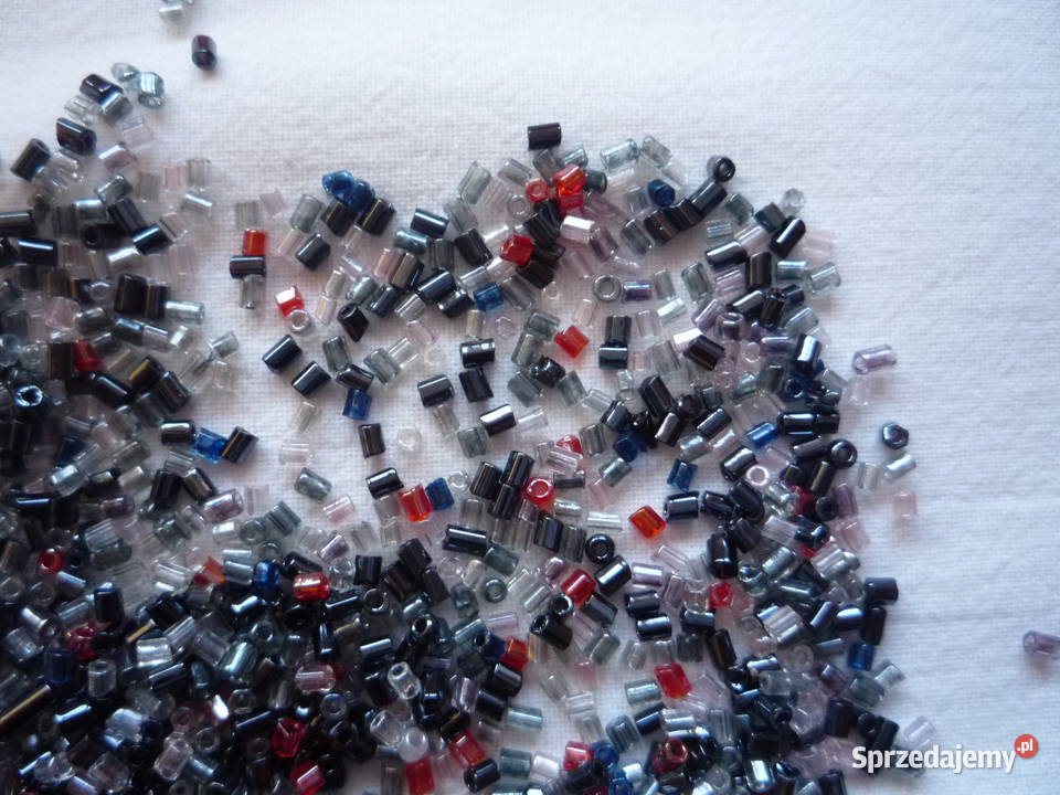 Koraliki drobne rurki do wyrobu biżuterii do Szczecin