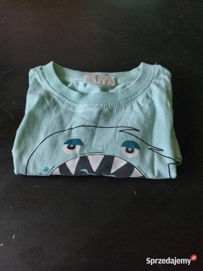 Koszulka tiszert dziewczynki 116 niebieski