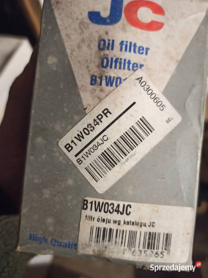 Filtr oleju B1W034PR odpowiednik OP559 Łódź