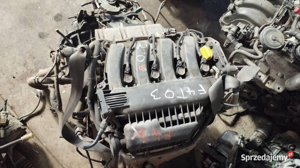 SILNIK KOMPLETNY F4T03 F4K RENAULT Części samochodowe Rudziniec sprzedam